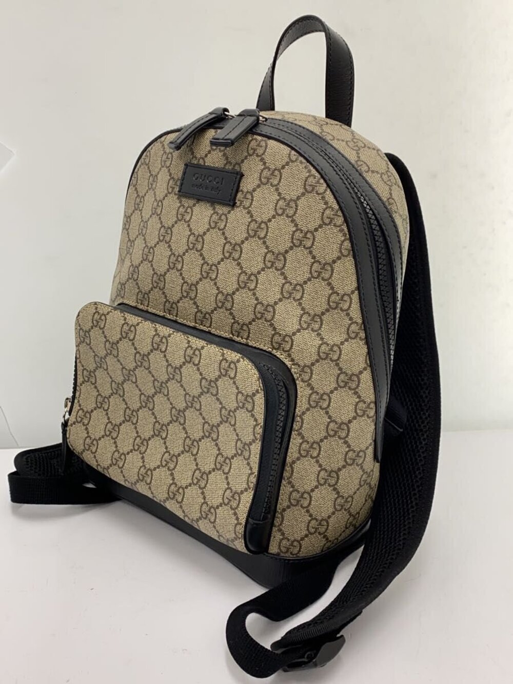 Gucci Daybag Backpack GG Rucksack Supreme Black